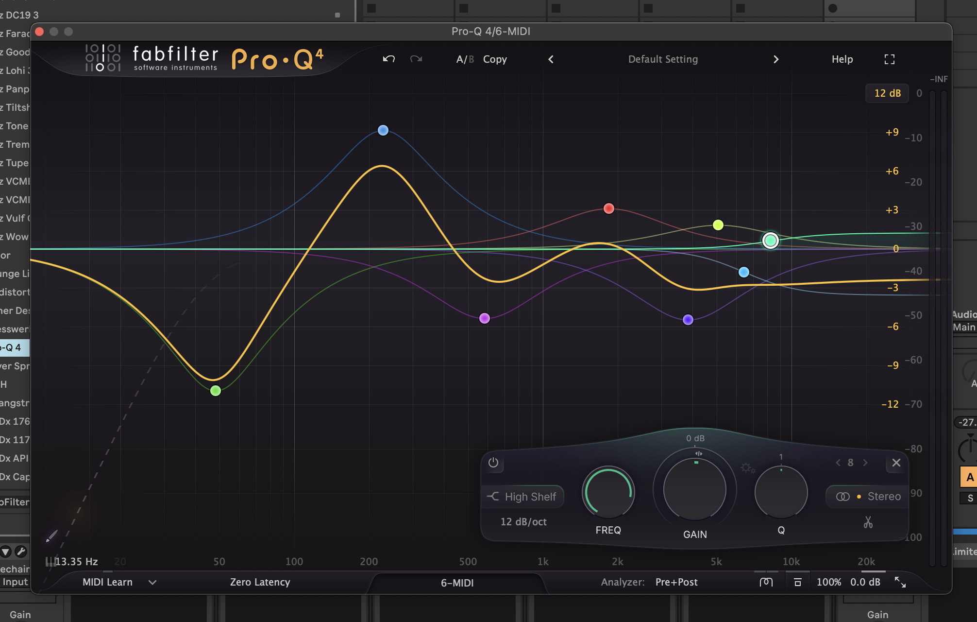 Fabfilter Pro-Q 4 and Pro-Q 3